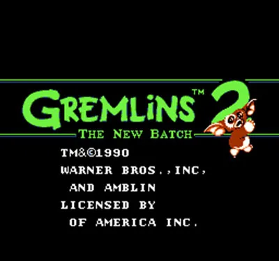 

GREMLIN2 Region Free 60 Pin 8Bit Game Card For Subor Game Players