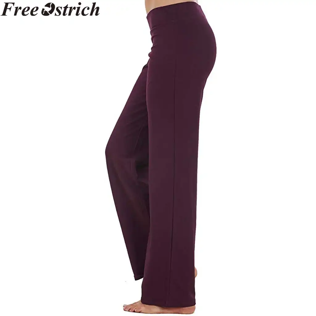wide leg sports trousers