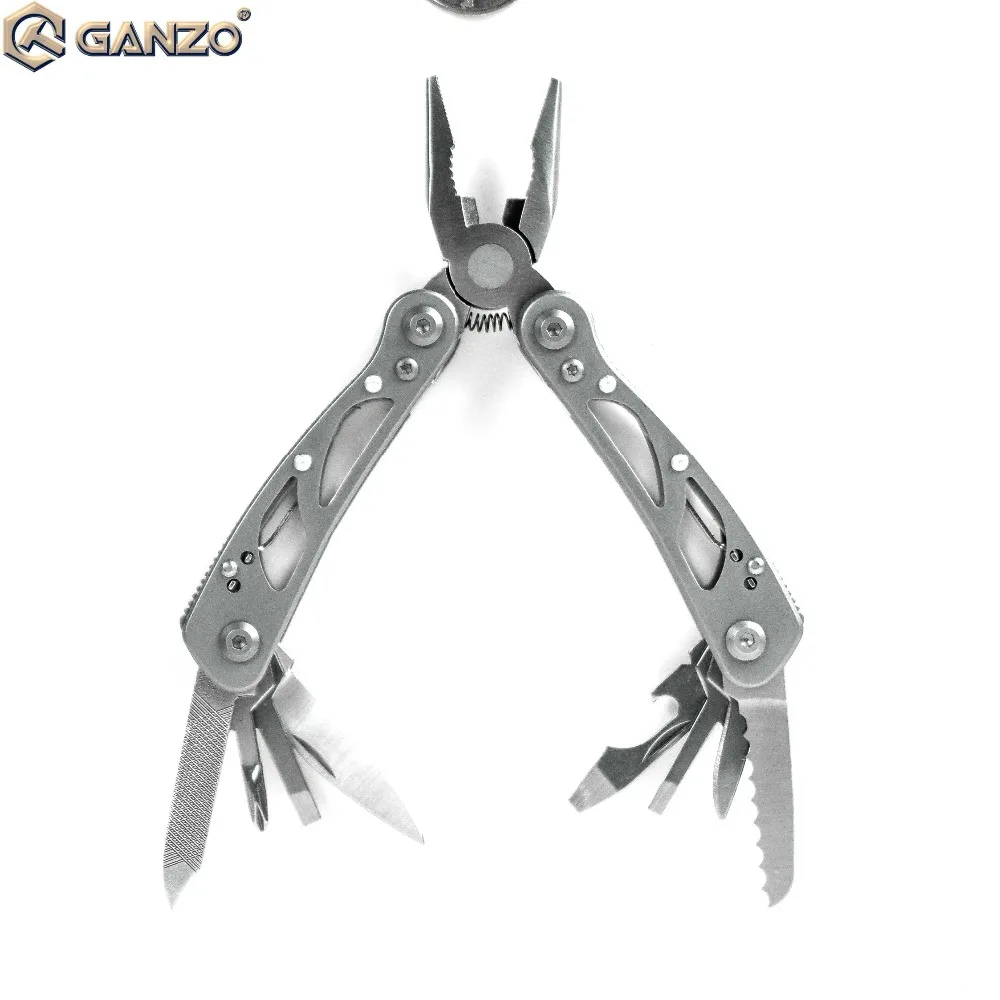 

5pcs/lot Ganzo G104-S G104S 2015S multifunctional folding Mini Multi Pliers Pocket EDC Camping Tool plier knife cheap tools