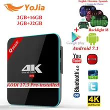 2G 16G 3G 32G Q Plus Amlogic S912 Android 7 1 TV BOX Octa Core Dual