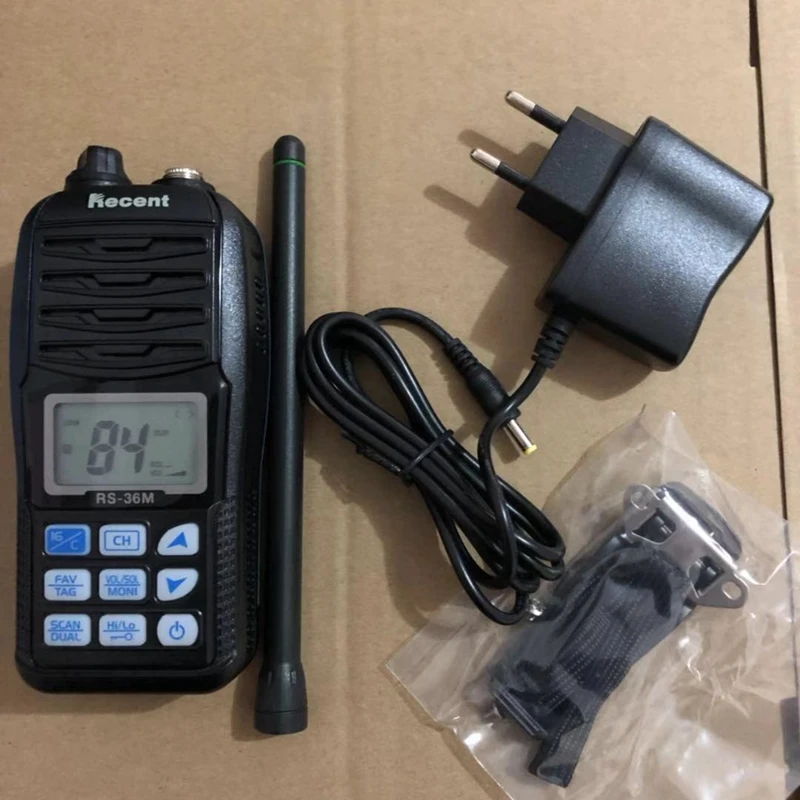 Recent RS-36M marine walkie talkie waterproof 80CH IP-X7 interphone Handheld emergency Transceiver transmitter Recent RS-36M marine walkie talkie waterproof 80CH IP-X7 interphone Handheld emergency Transceiver transmitter