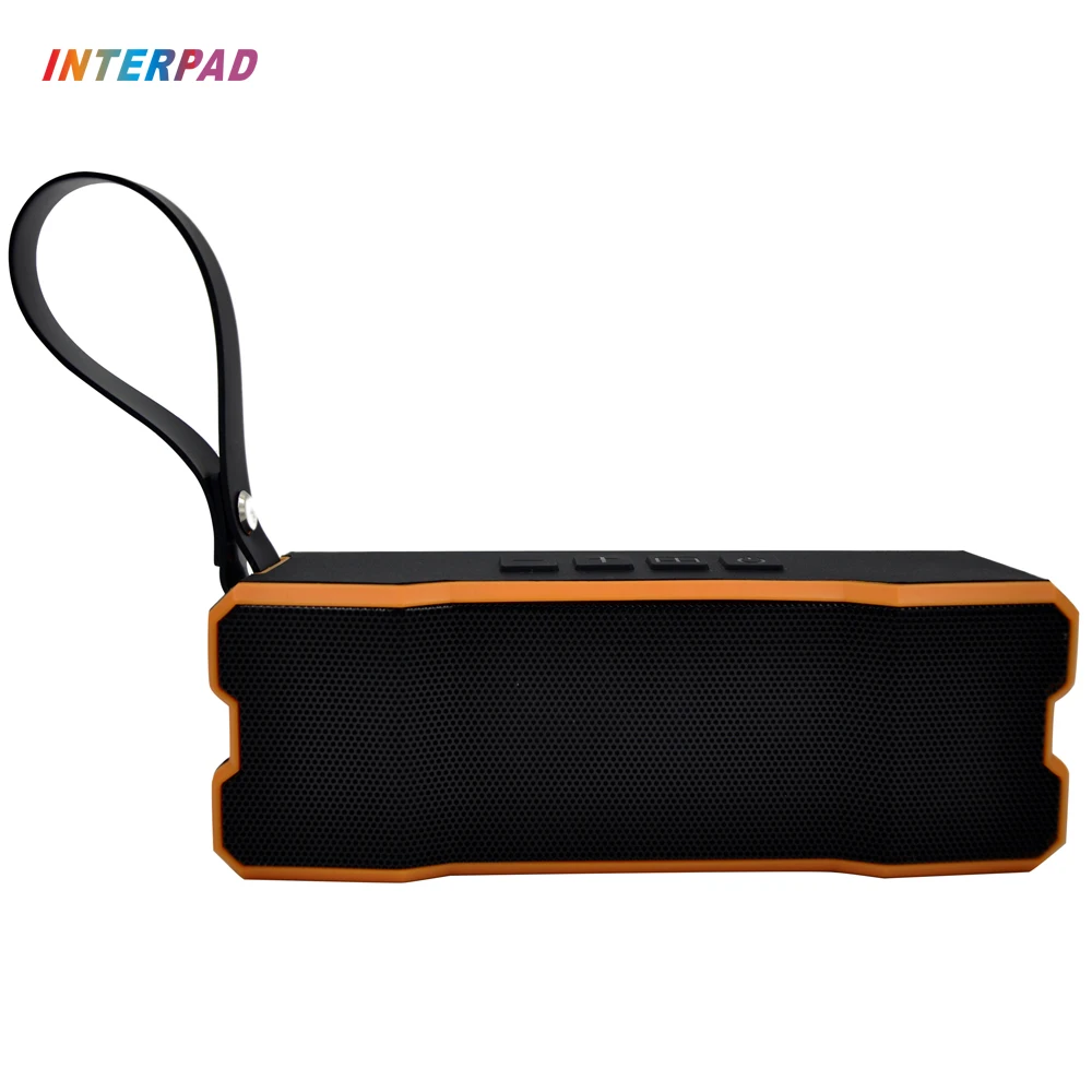 

Interpad Outdoor Speaker IPX6 Waterproof Soundbar Bluetooth 4.0 5W*2 Double Speakers Audio System For Computer Tablet Phones