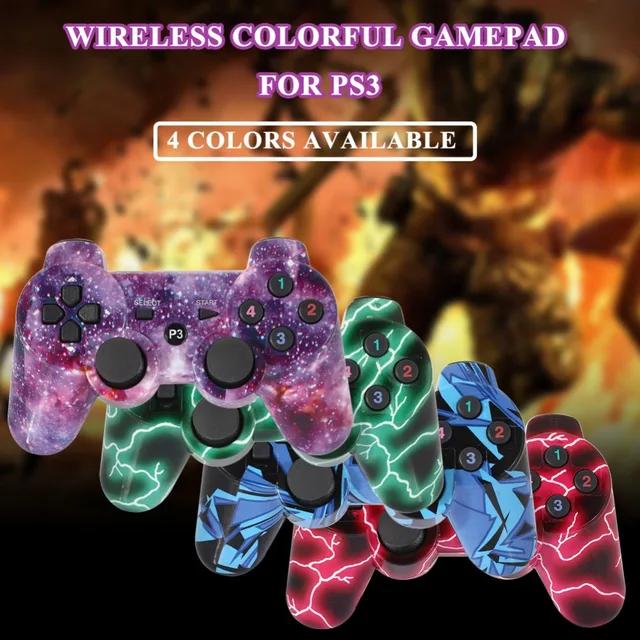 Best Price 2.4G Wireless Bluetooth Rechargable Game Controller For PS3 Joystick Gamespad For Playstation 3 Dedicated Portable