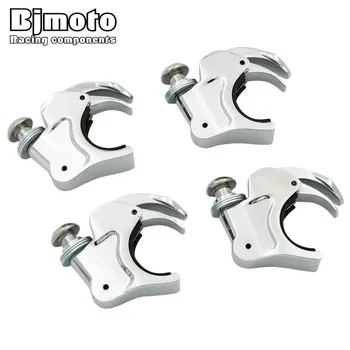 BJMOTO 4pcs Detachable Quick Release 39mm Windshield Clamps For Harley Dyna Rocker Sportster BJMOTO 4pcs Detachable Quick Release 39mm Windshield Clamps For Harley Dyna Rocker Sportster