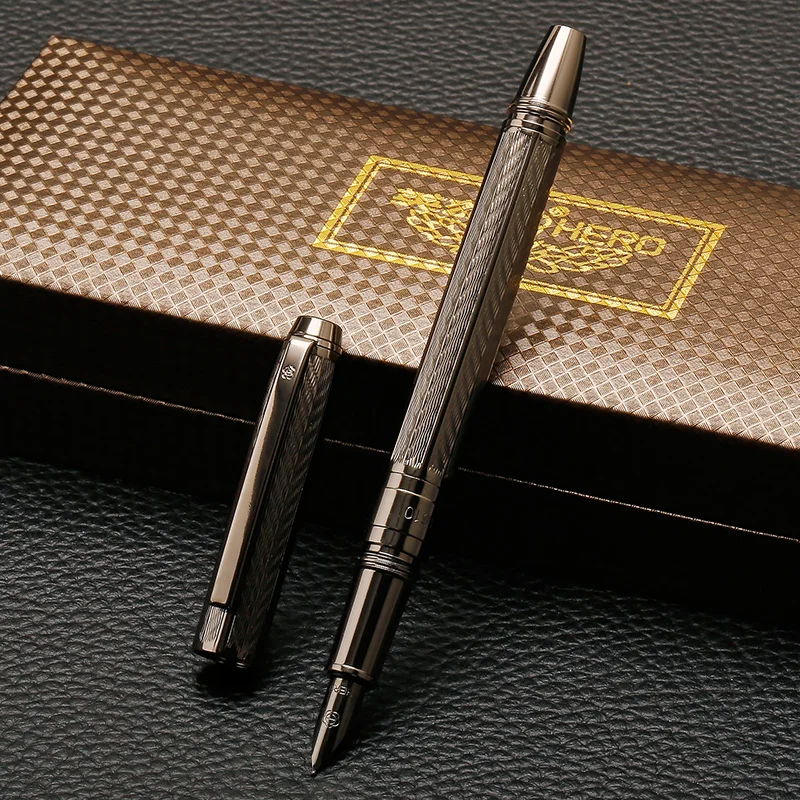 2 Stücke JINHAO 599A Mit Kapuze Iraurita Feder Füllfederhalter