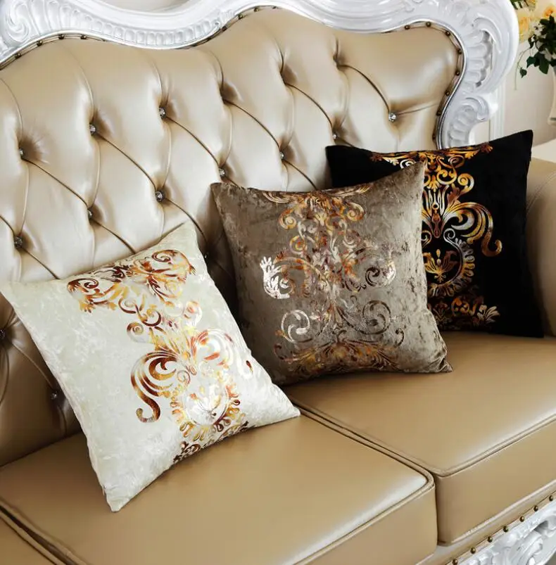 Европейская винтажная декоративная подушка для дивана крышка для спальни диван гостиная украшение Роскошная подушка крышка JR-1