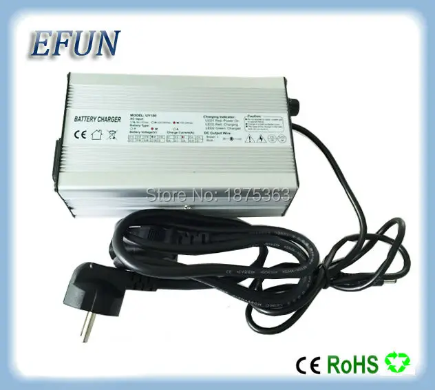 

Free shipping 240W 54.6V 4A rechargeable 48V Li-ion battery charger