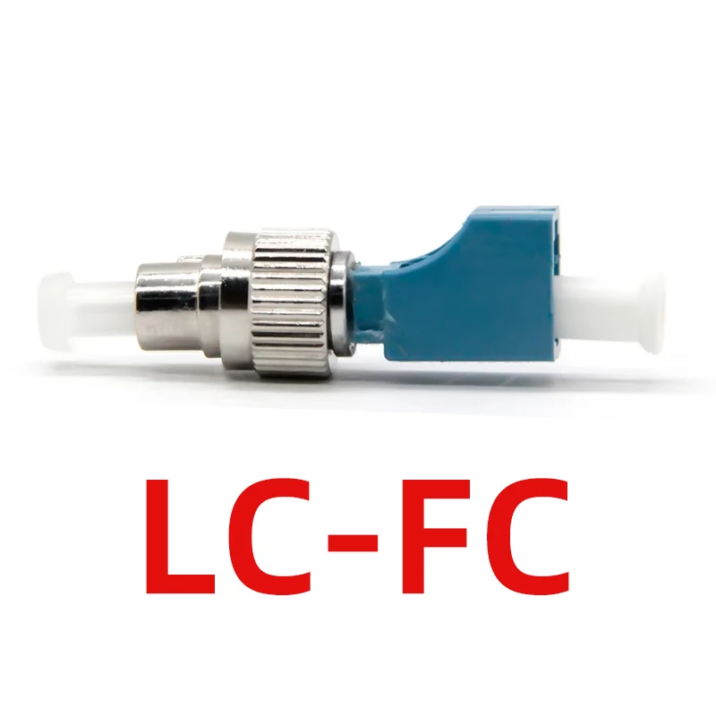 Оптический измеритель мощности красная ручка FC-LC LC-SC волоконно-оптический адаптер одномодовый многомодовый аттенюатор фланец конверсионный порт - Цвет: LC-FC