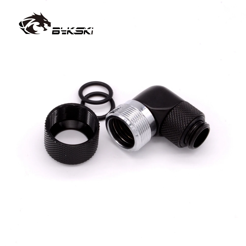 Bykski 4pcs/set Water Cooling Fittings G1/4 OD14mm 12mm 16mm Hard Tube Fitting Computer Accesspries Fitting use for Acrylic Tube