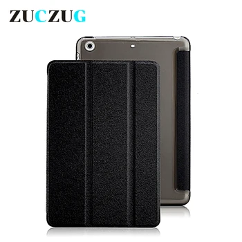 

For iPad mini case,Slim Silk Folding Stand Smart Cover Case Protective Leather Case for iPad Air 1 2 Tablet Funda Cases Capa