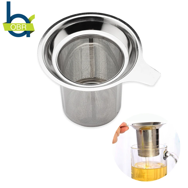 OBR Stainless Steel Tea Filter Strainer Holder Tea Infuser Mesh