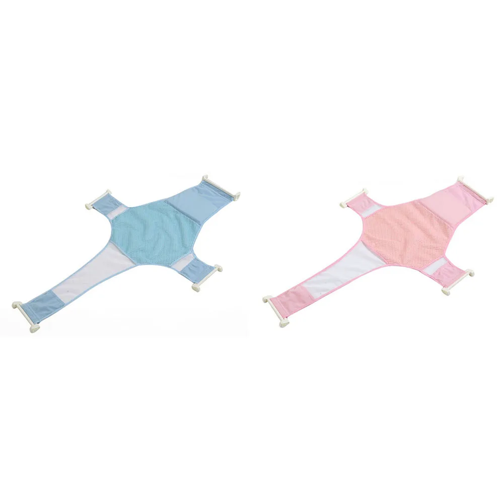 Newborn Adjustment Bathtub Sling Mesh Net Baby Thick Antiskid Cross Bath Accessories | Мать и