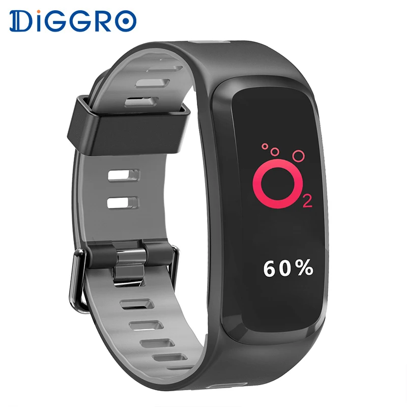 

Color Screen F4 Plus Smart Bracelet fitness tracker Blood Pressure Blood Oxygen Heart Rate Monitor Smart band GPS smart watch