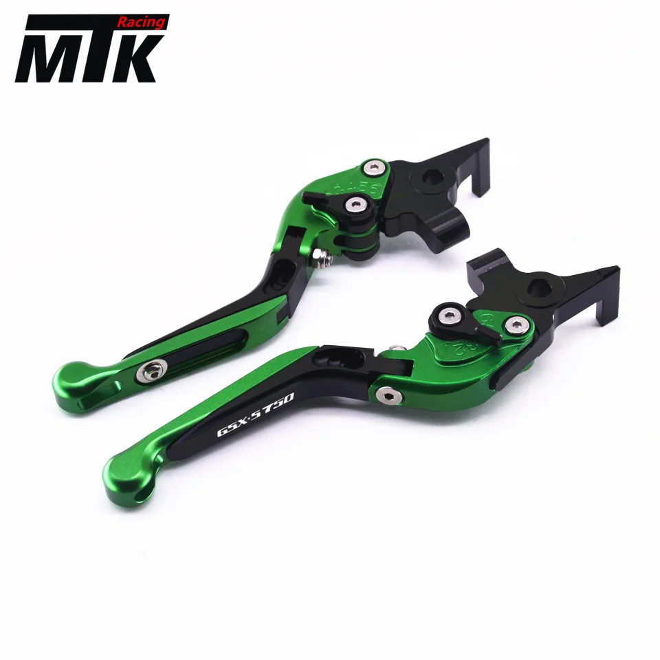 MTKRACING аксессуары для мотоциклов для SUZUKI GSX-S750 GSX S750 GSX-S 750 GSXS750 2011- Складные Выдвижные сцепные рычаги
