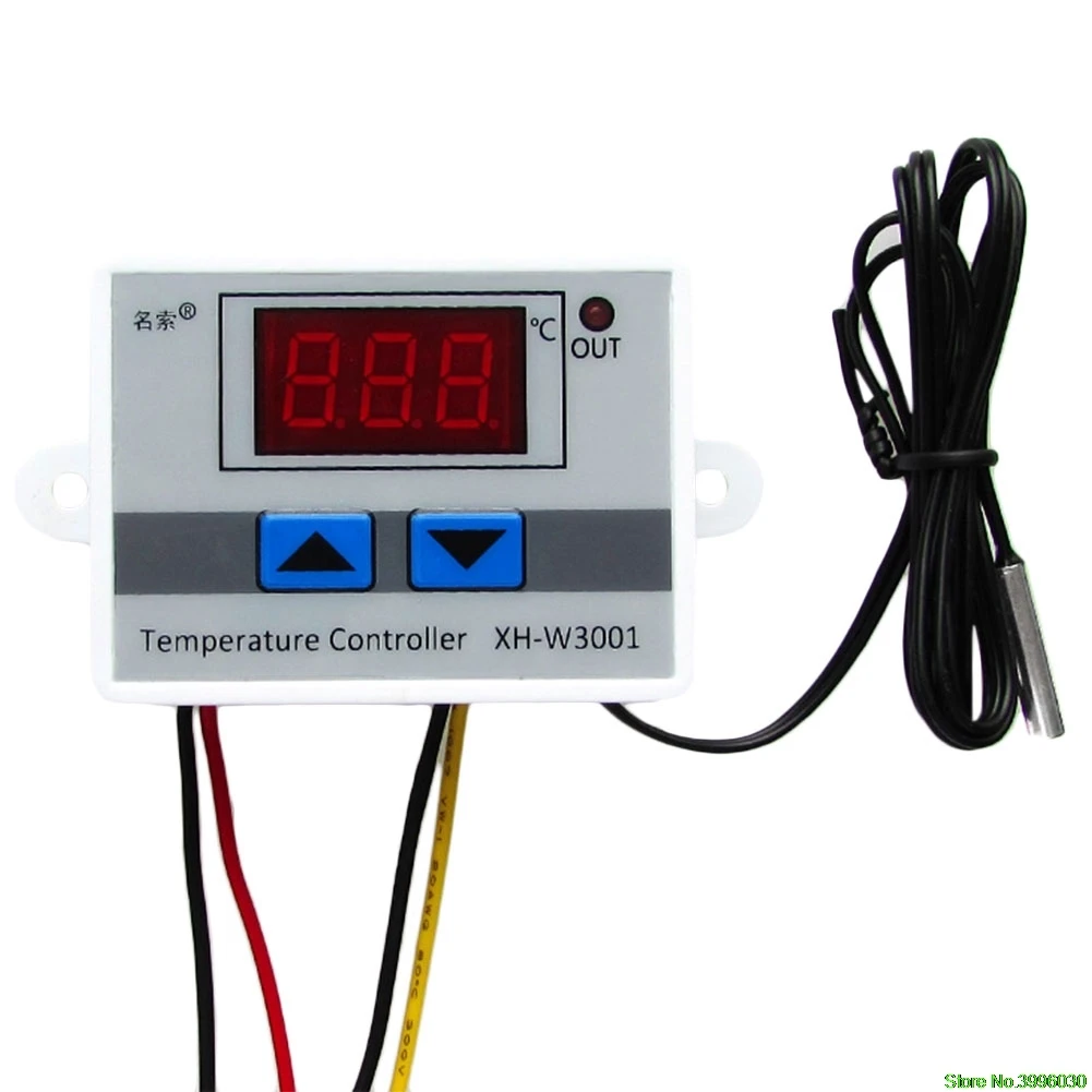 

Discount XH-W3001 12V Digital Control Temperature Microcomputer Thermostat Switch Thermometer New Thermoregulator