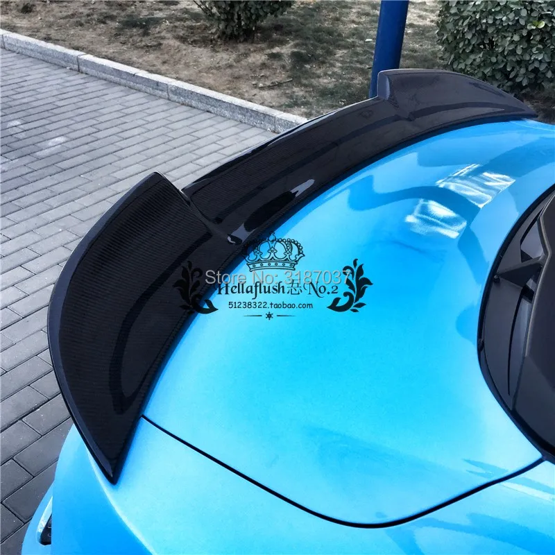 Для Ford Mustang углеродное волокно заднее крыло багажника спойлер крыло багажника губы крышка багажника