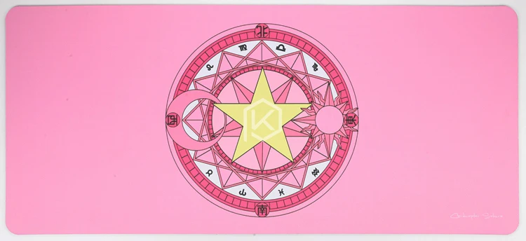 Mechaincal клавиатура Коврик для мыши Зажим карты Captor SAKURA cherry 900 400 4 мм Прошитые края мягкий/Резина высокое качество - Цвет: Sakura Mousepad x1