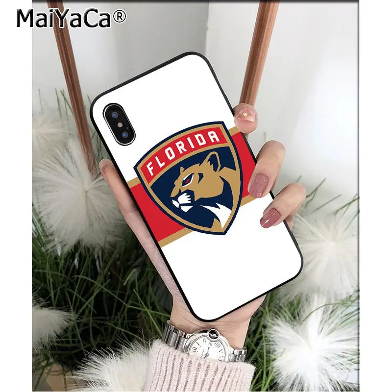 MaiYaCa Florida Panthers ТПУ Мягкий силиконовый чехол для телефона чехол для Apple iPhone 8 7 6 6S Plus X XS MAX 5 5S SE XR Чехол для мобильного телефона s - Color: A7