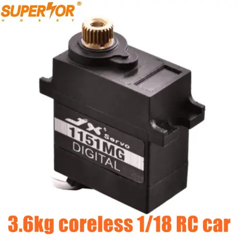 PDI 1151MG JX Waterproof servo 15g 36KG Metal Gear digital coreless 180 TRX4 WPL RC Car B24 C24 Glider Remo hobby Smax wltoys PDI 1151MG JX Waterproof servo 15g 36KG Metal Gear digital coreless 180 TRX4 WPL RC Car B24 C24 Glider Remo hobby Smax wltoys