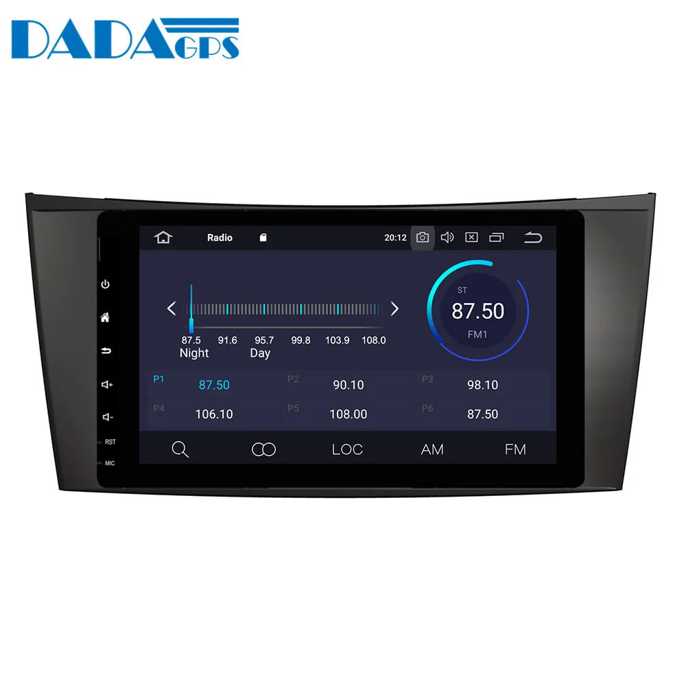 Android 9,0 встроенный DSP автомобиля без DVD плеер радио для Mercedes W211 W219 W463 CLS 350 CLS500 CLS55 E200 E220 E240 E270 E280 gps