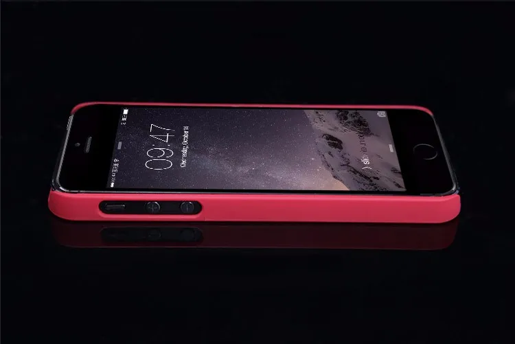 Супер матовый чехол Nilkin для задней панели из поликарбоната для iPhone 5 5S 5SE чехол для телефона+ защита экрана