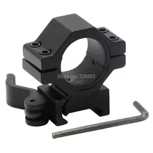 Охотничий 30 мм/25,4 мм " быстросъемное кольцо-адаптер 20 мм рейка Вивер Пикатинни крепления QD фонарик лазерное крепление