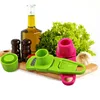 1PC râpe multifonctionnelle pour l'ail au gingembre, raboteuse, trancheur, outil de cuisine, ustensiles, accessoires de cuisine (couleur aléatoire) ► Photo 3/6