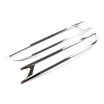 

Exterior Accessories Rear Fog Light Lamp Cover Decorative Trim ABS Chrome 2pcs For Porsche Panamera 971 2017 2018