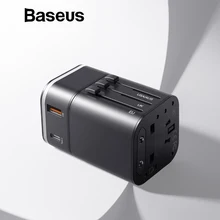Baseus поддержка Quick Charge 3,0 для samsung, зарядное устройство для телефона PD 3,0, зарядное устройство для iPhone, зарядное устройство USB 18 Вт для путешествий, зарядное устройство USB EU