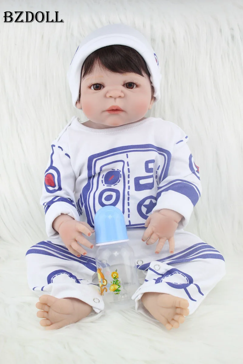 55 см силиконовые куклы reborn boy 22 дюйма кукла для новорожденных подарок на день