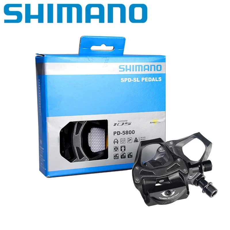 

SHIMANO 105 Road Bicycle Pedal PD 5800 Self Locking Pedal With Cleat Set PD-5800 Bike Part Cycling