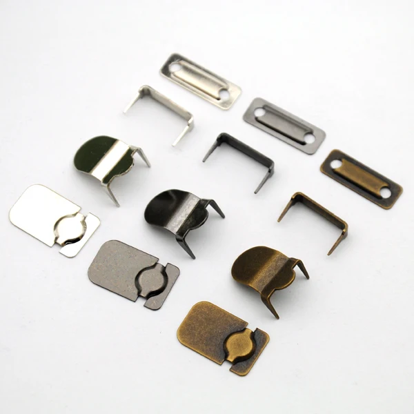 

50sets/lot 4-part trousers hooks metal brass buttons silver nickle / black nickle /Bronze color free shipping HE-006