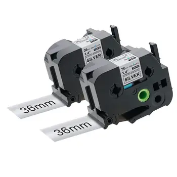 

Compatible for Brother P-Touch Extra Strength Adhesive Laminated Label Tape TZe-S961 for Brother PT-3600 PT-9400 PT-9200DX