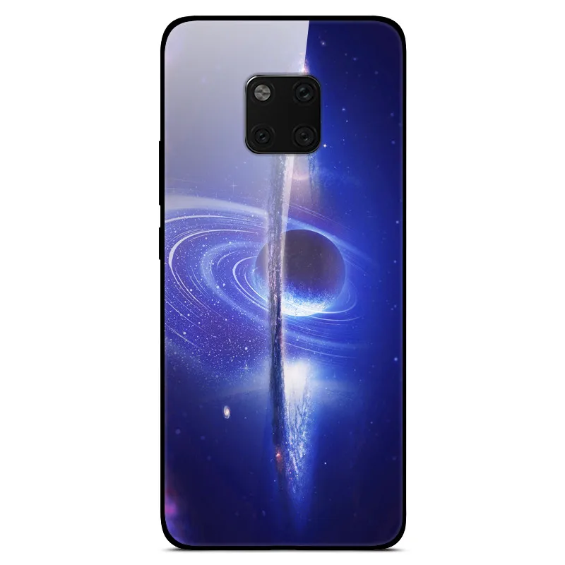 16 Для huawei mate 20 Pro Чехол оргстекло PC чехол для телефона черный TPU бампер чехол для huawei mate 20 Lite чехол mate 20 Pro Lite - Color: 16