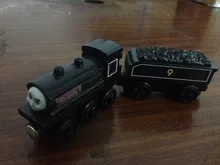 Donald Donald s Tender 2pcs Thomas and Friends Wooden Trains Model Magnetic Train font b Toys