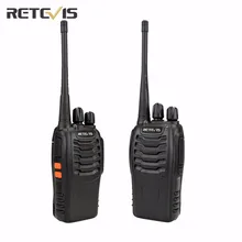 2 pcs Retevis H777 Walkie Talkie Transceiver UHF400-470MHz Frequency Handy Portable Radio Set Amateur Two Way Radio A9105A