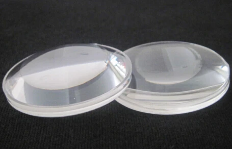 TJPC-37 Google cardboard 3D lenses , Zoom multiple: 5-6 , Focal length: 45mm , Size: 37X9mm , PMMA materials, Clean surface