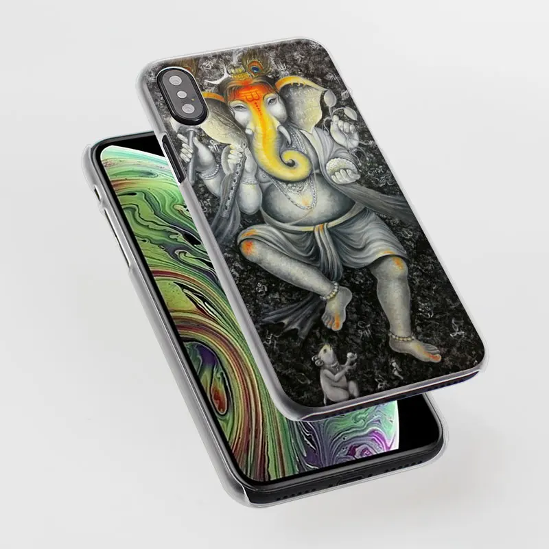 Ganesha индийский бог Ганеш чехол для телефона для Apple iPhone X XR 7 8 Plus 6 6s Plus XS MAX 11 Pro Max SE чехол для телефона Coque