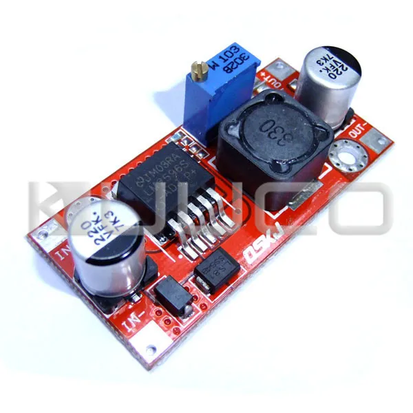 5 PCS/LOT 13W Adjustable Voltage Regulator DC 4.535V to 1.2530V 3A Buck Power Supply DC 12V