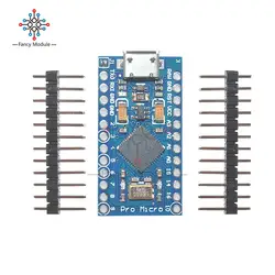 Новый Pro Micro ATmega32U4 5 V 16 МГц заменить ATmega328 для Arduino Pro Mini