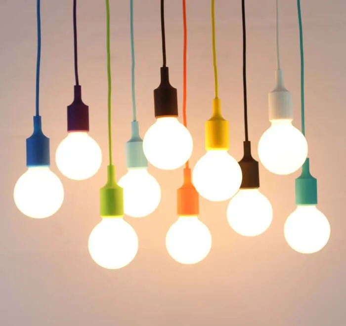 Art Deco Lampu Pendant Modern Lights 13 Warna DIY Menggantung Liontin Pencahayaan 1 M Panjang Kabel Di Dari Art Deco Lampu Pendant Modern Lights 13 Warna DIY Menggantung Liontin Pencahayaan 1 M Panjang Kabel Di Dari