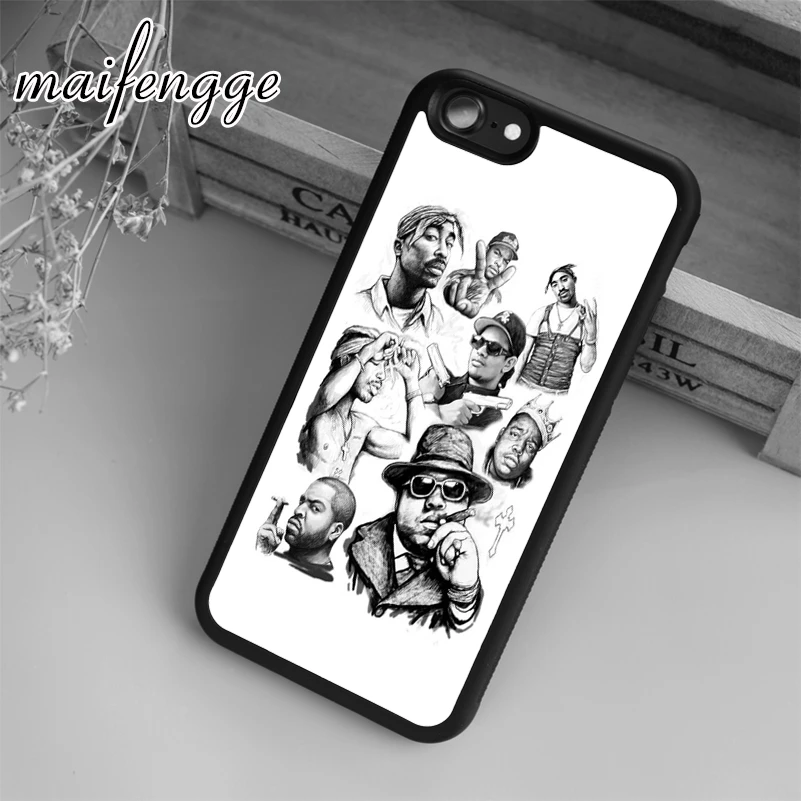 Maifengge Biggie Eazy E чехол для iPhone 5 6 6s 7 8 plus X XR XS max 11 12 Pro Samsung Galaxy S7edge S8 S9 S10 | Мобильные