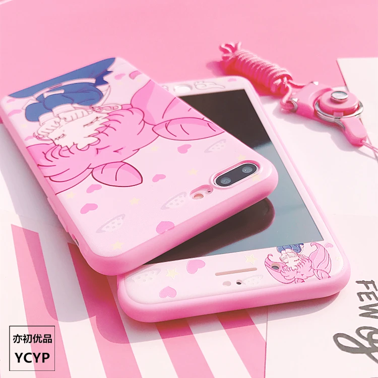 Розовый чехол Сейлор Мун для huawei P20 /P20pro /nova3/2s из ТПУ и переднее закаленное стекло