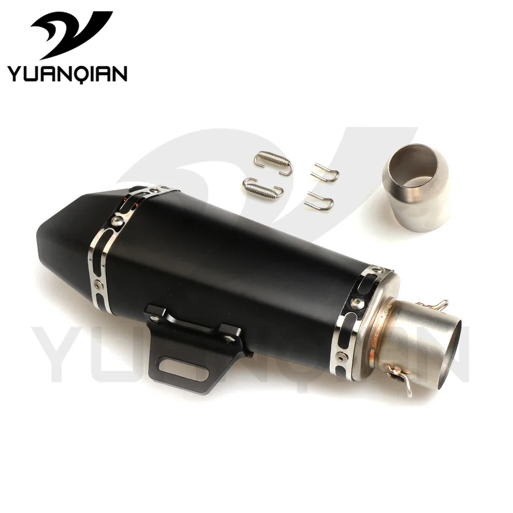 

Universal Motorcycle Exhaust Pipe Modified Muffler Silencer FOR yamaha MT-01 mt07 honda hornet 600 shadow 750