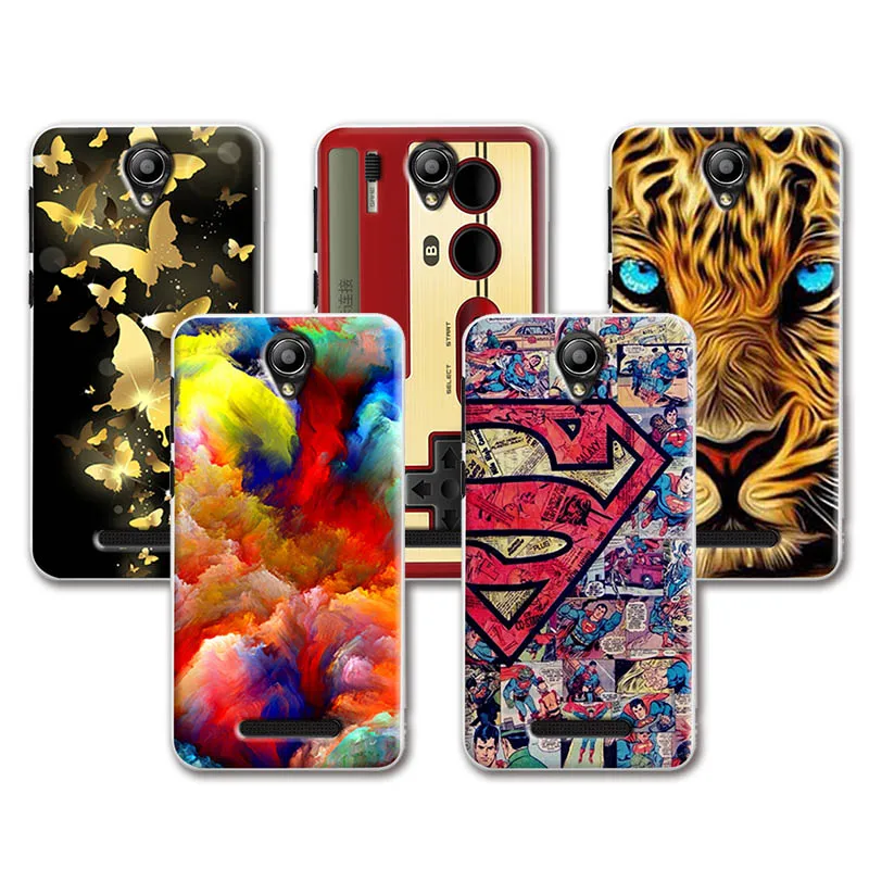 

2016 Newest Lovely TPU Silicone Case For Fly IQ4514 EVO Tech 4 Colorful Perfect Painted For Fly IQ 4514 Fundas Capa Pen