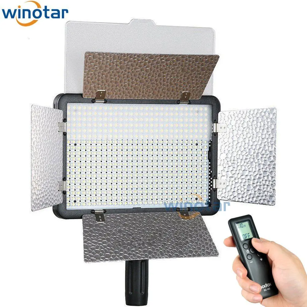 

Godox LED500LRC 3300K-5600K LED Video Continuous Light Lamp Panel Reflector & Remote