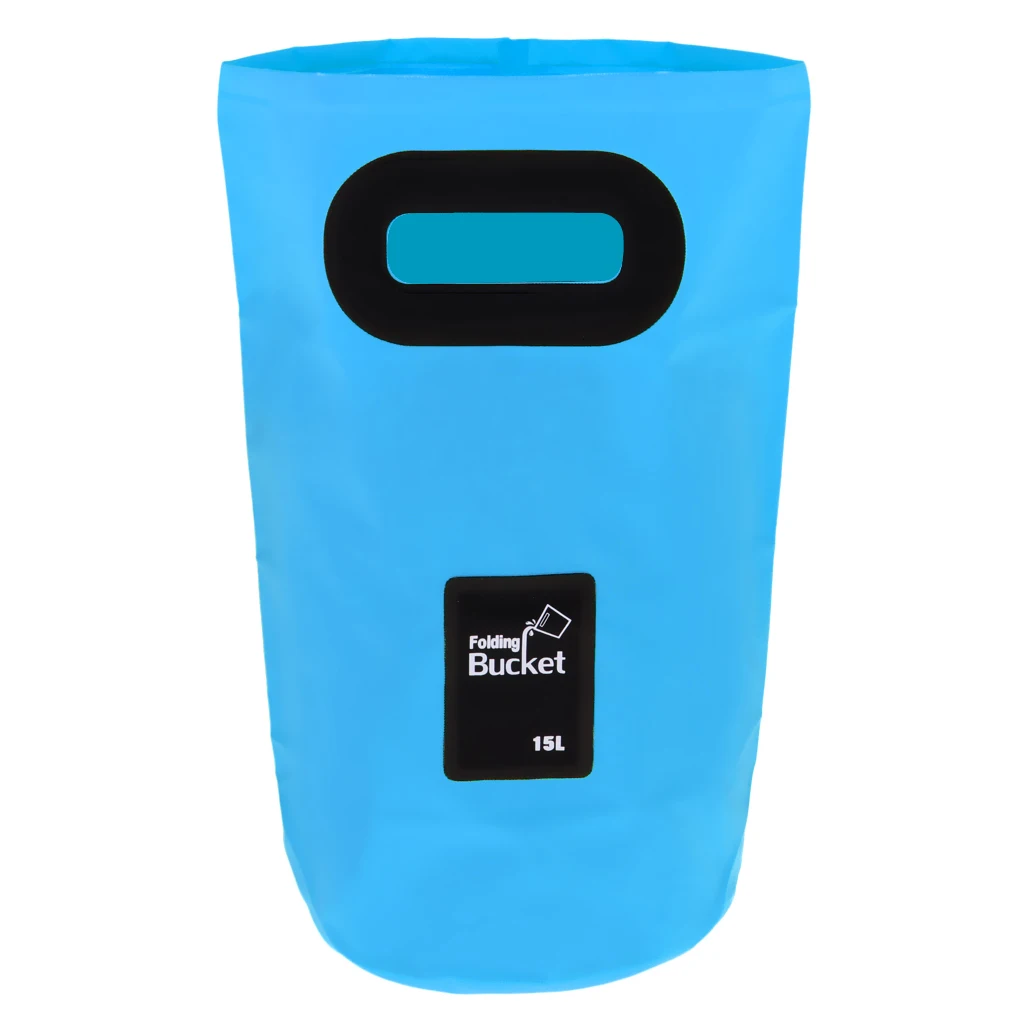 Foldable Camping Bucket Trash Can Living Room Garbage Bin Washing Laundry Picnic Lunch Bags For Women Kids 