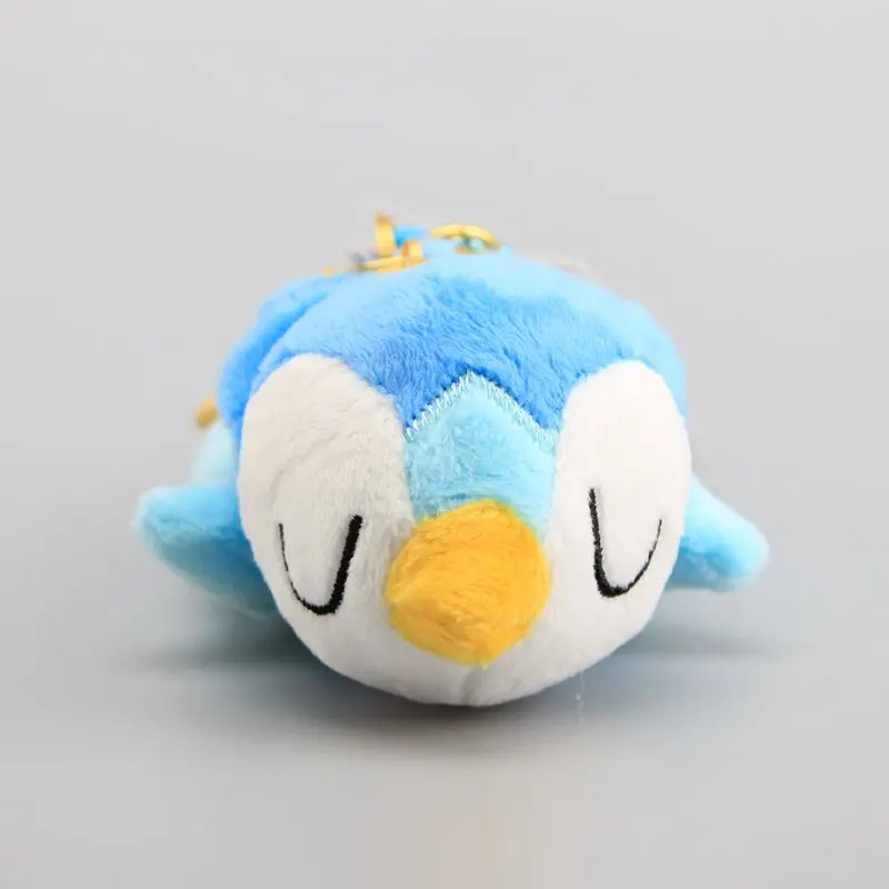 Ainime лежа Piplup плюшевый брелок супер милая сумка украшения куклы мягкие куклы 17 см подарок для детей