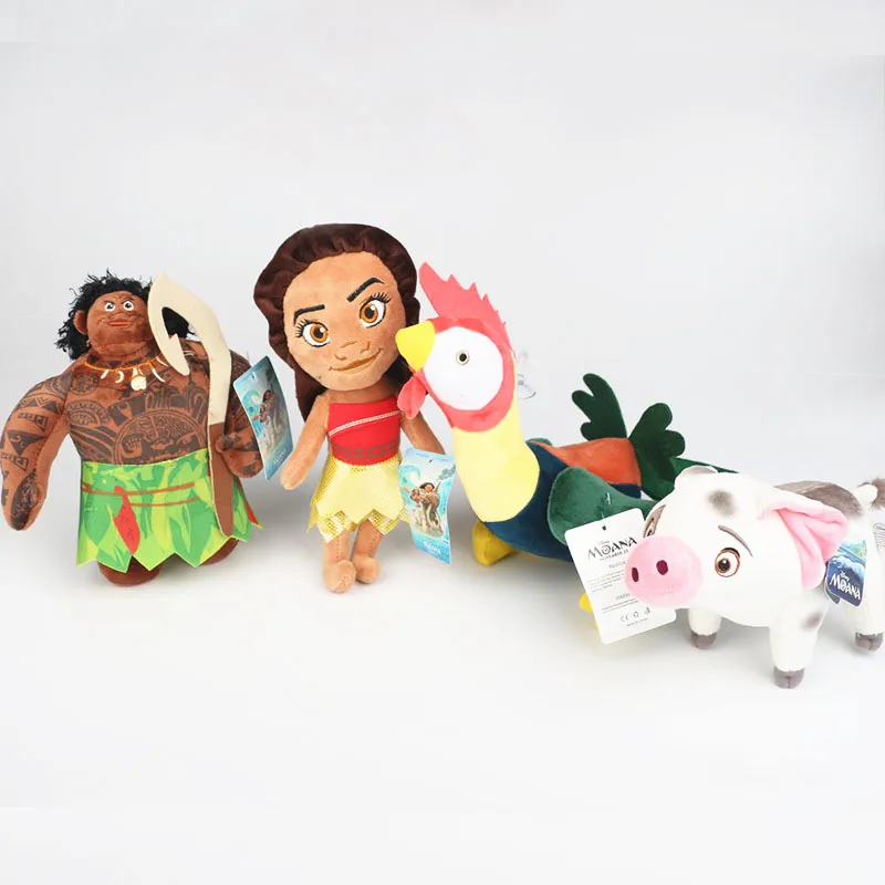 Новый 20 см фильма Моана принцессы Мауи moyana Хей PUA plush игрушки vaiana кукла для детей Подарки