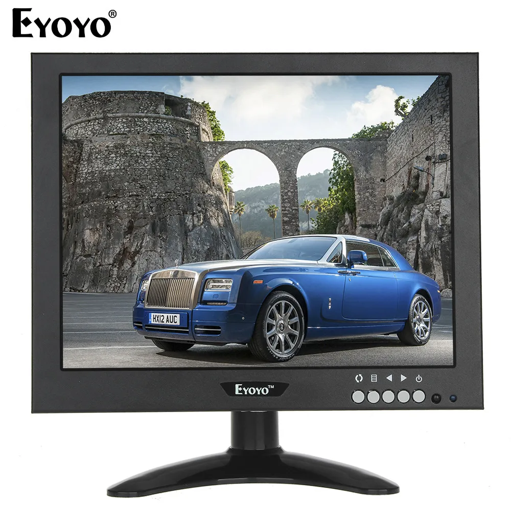 

Eyoyo Remote Control 10.1" 1024*768 HD Camera Monitor HDMl VGA BNC For CCTV DVD